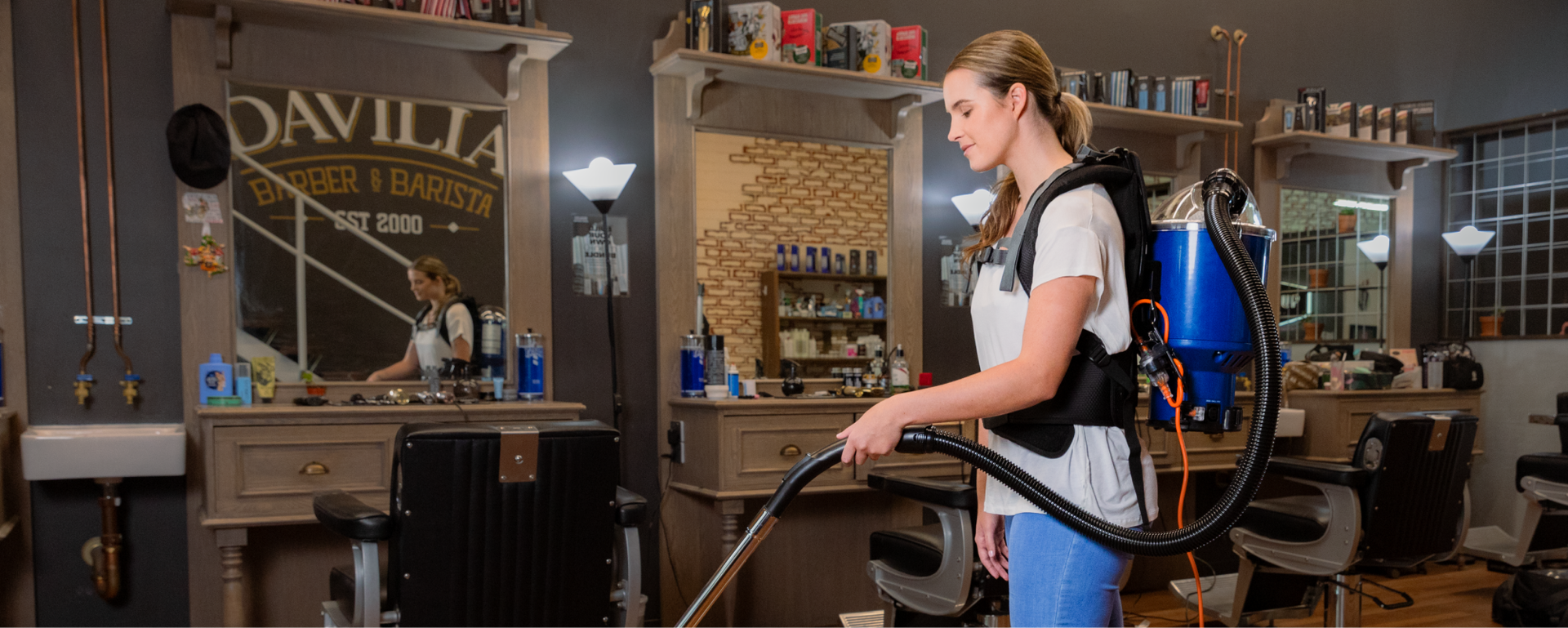 Pacvac vacuum cleaners product range banner