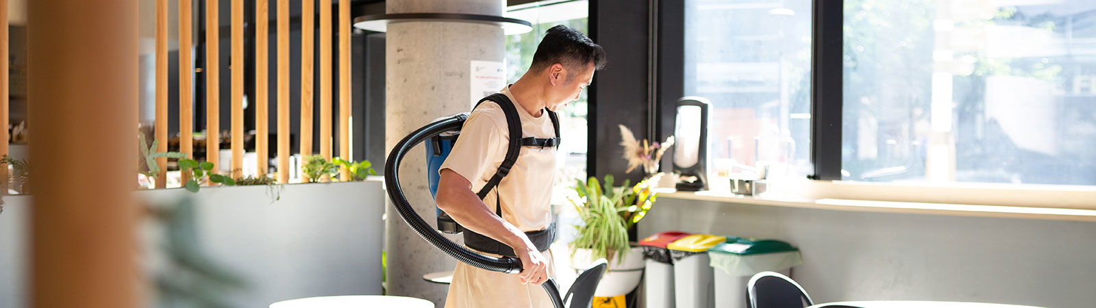 Pacvac vacuum cleaners product range banner