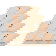 Pacvac Disposable Paper Dust Bag 2.5L 100pk