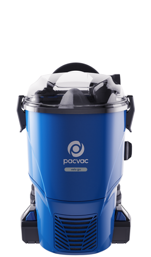 Pacvac velo go backpack vacuum