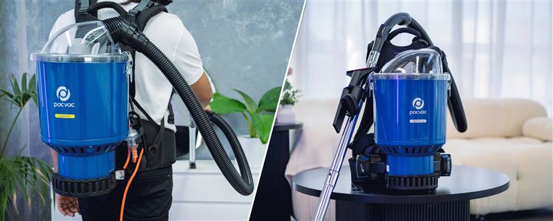 Pacvac backpack vacuum cleaner