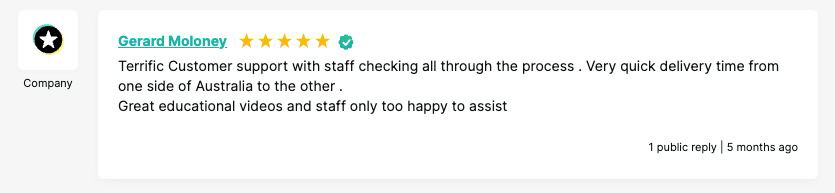 Pacvac Staff for Excellent Delivery Process - Product Review